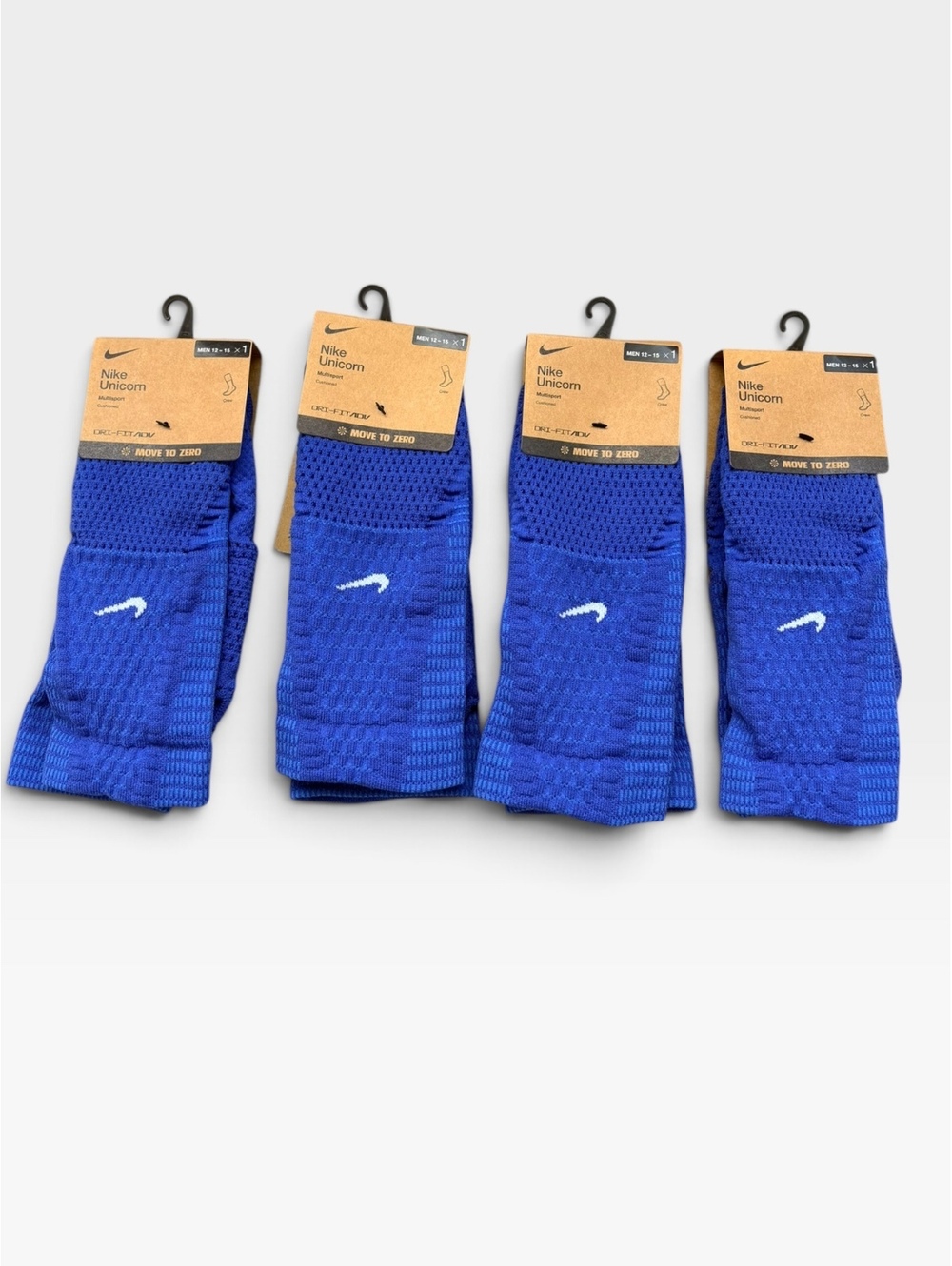 Nike Unicorn Dri-FIT NWT ADV Multisport Cushioned Crew Socks (Lot of 4 Pairs)